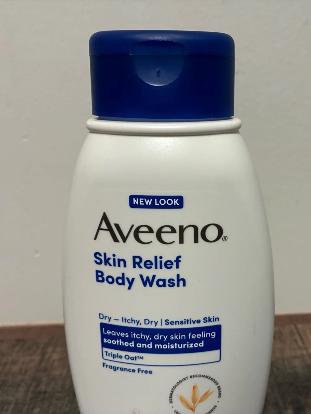 Aveeno Skin Relief Body Wash 12 oz Fragrance Free Dry Itchy Sensitive Skin